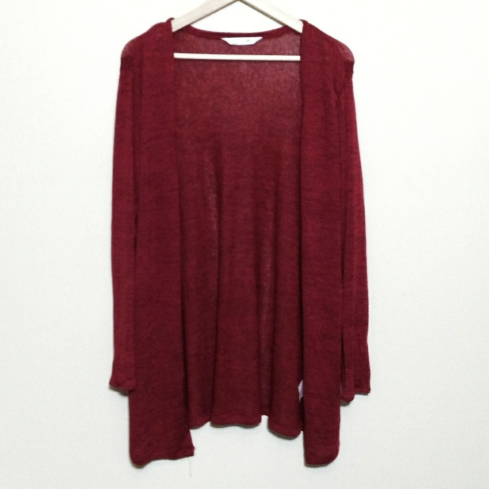 Red Cardigan Size Small